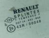 Стекло двери передней правой Renault Megane I (1995-2003) Артикул 53663819 - Фото #2