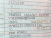  Volkswagen Passat B3 Разборочный номер S4267 #5